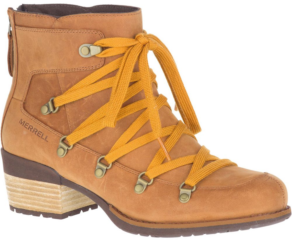 Botas Senhora - Merrell Shiloh Ii - Caqui - QDN670142
